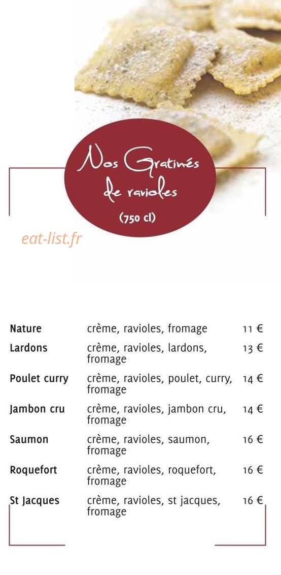 Ho' Resto de Piz' — carte page 3