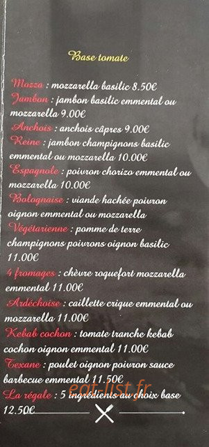 Le Regal — carte page 3