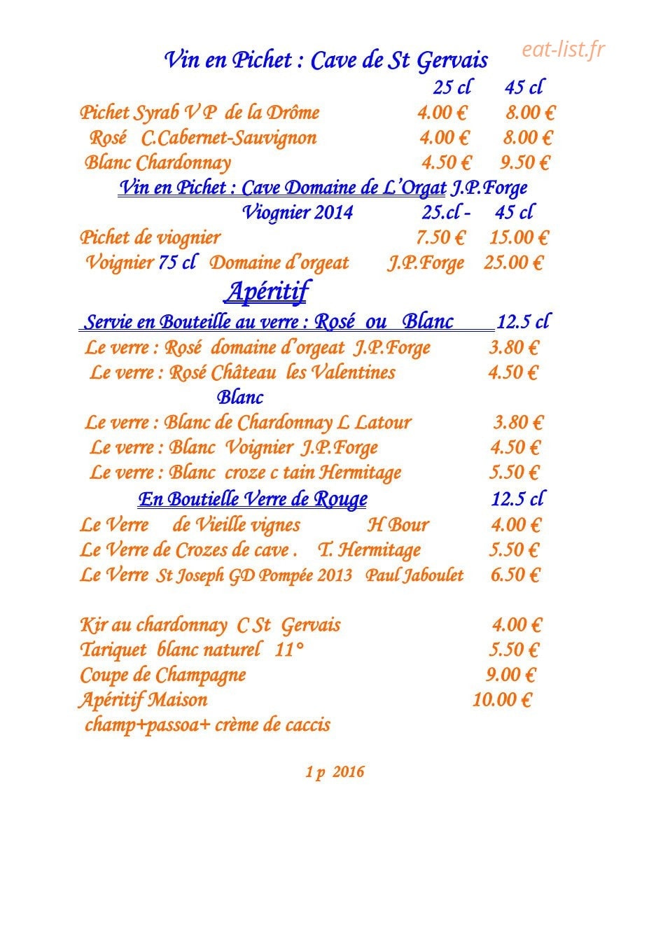 Le Prieuré — carte page 13