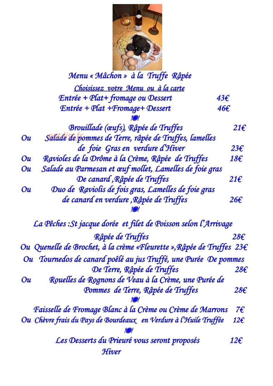 Le Prieuré — carte page 5