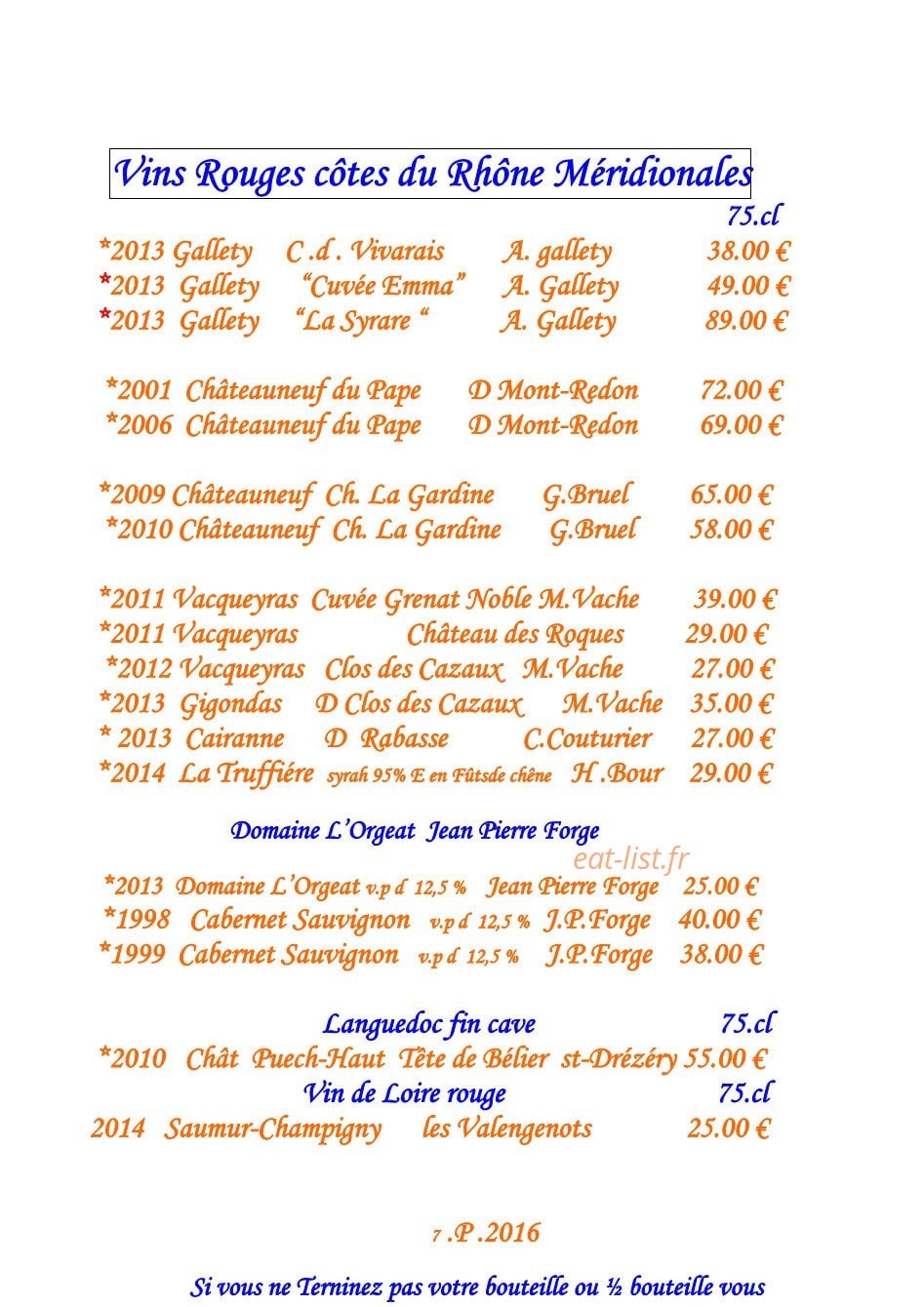 Le Prieuré — carte page 21
