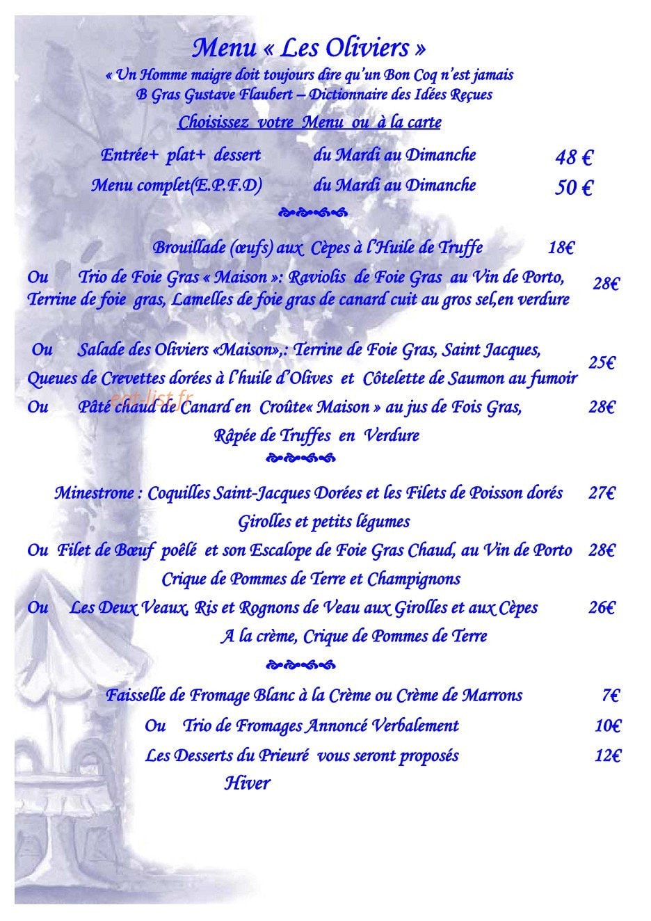 Le Prieuré — carte page 3