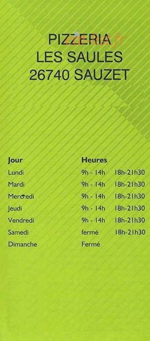 Les Saules — carte page 6