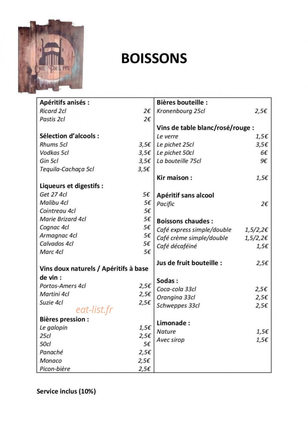 La Tête Noire — carte page 2