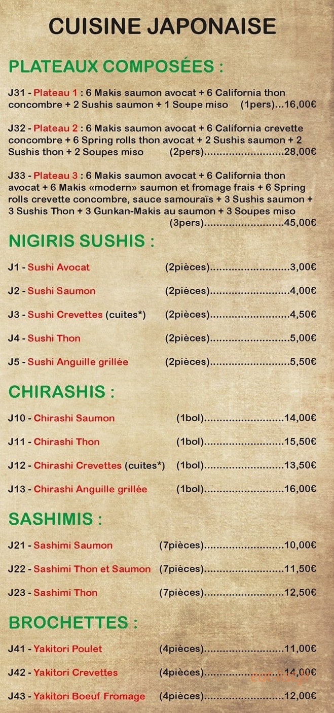 Asia Time — carte page 4