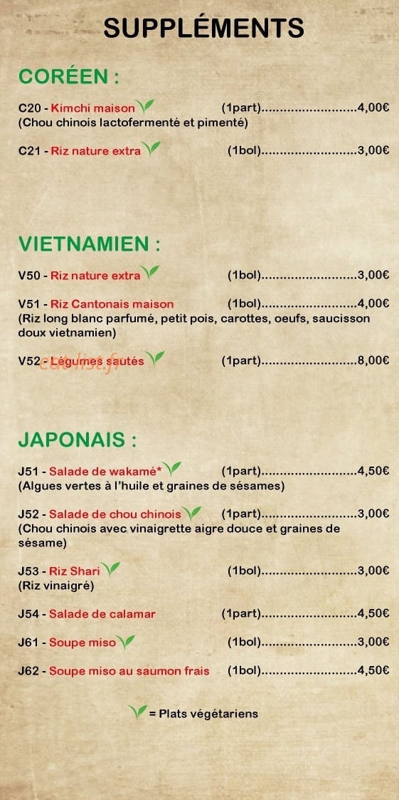 Asia Time — carte page 6