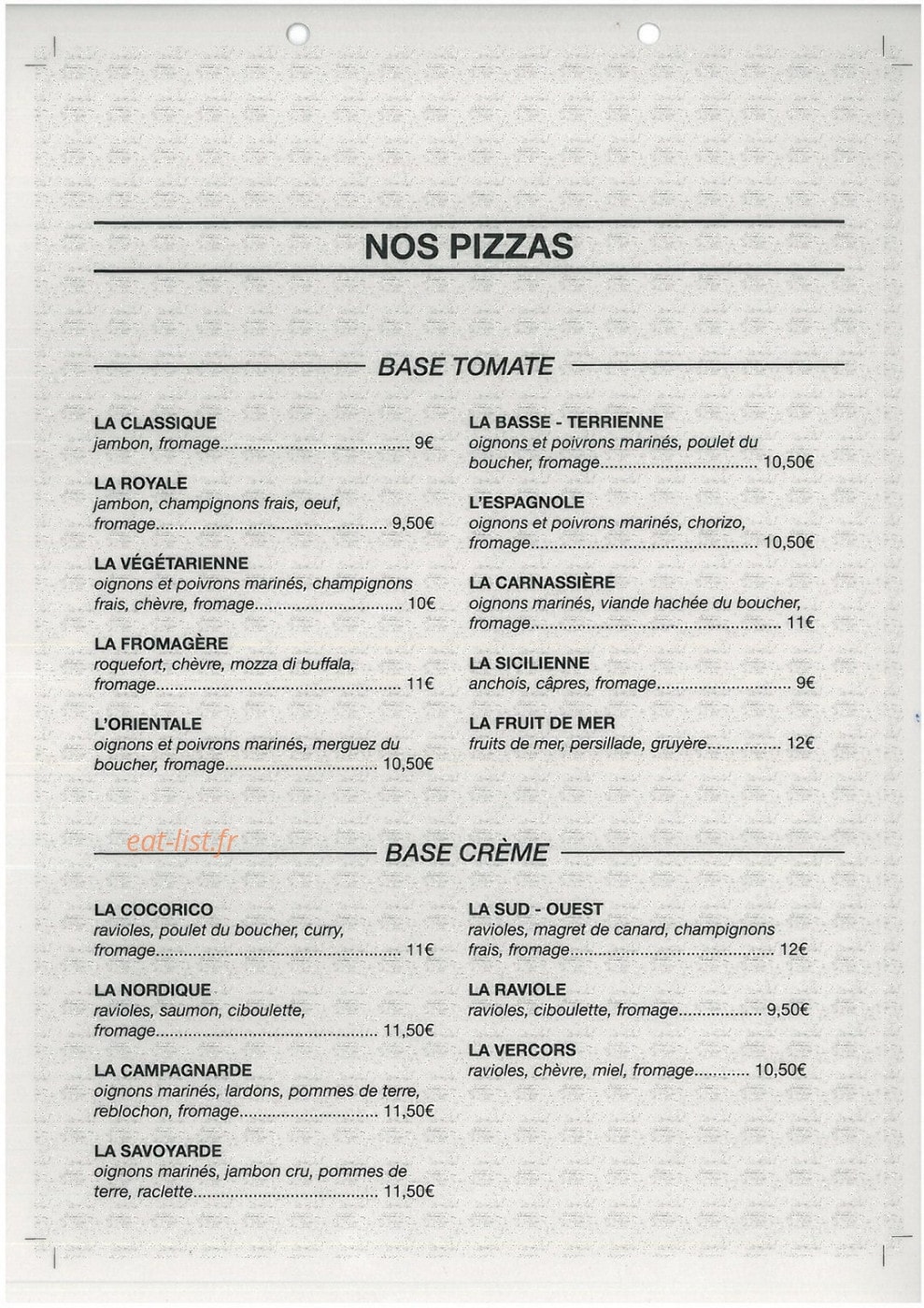 Le Lodge — carte page 2