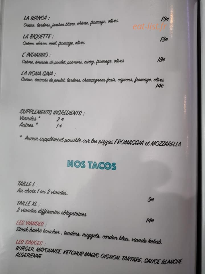 La buixoise — carte page 5