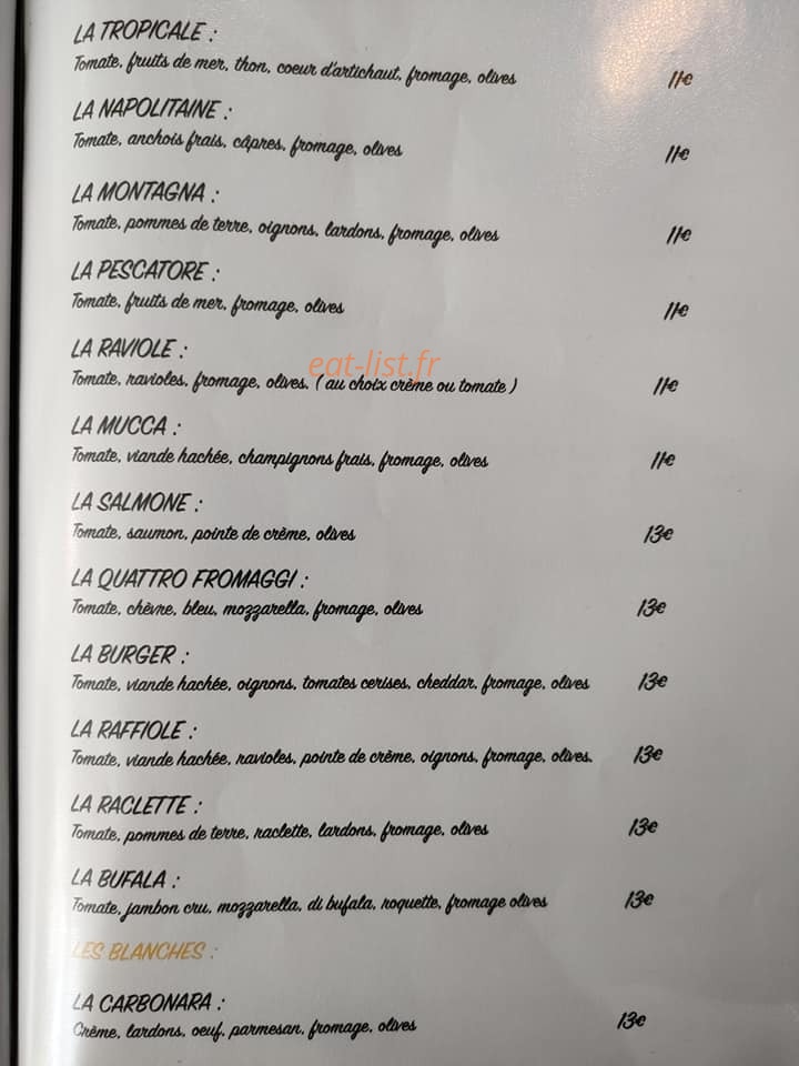 La buixoise — carte page 4
