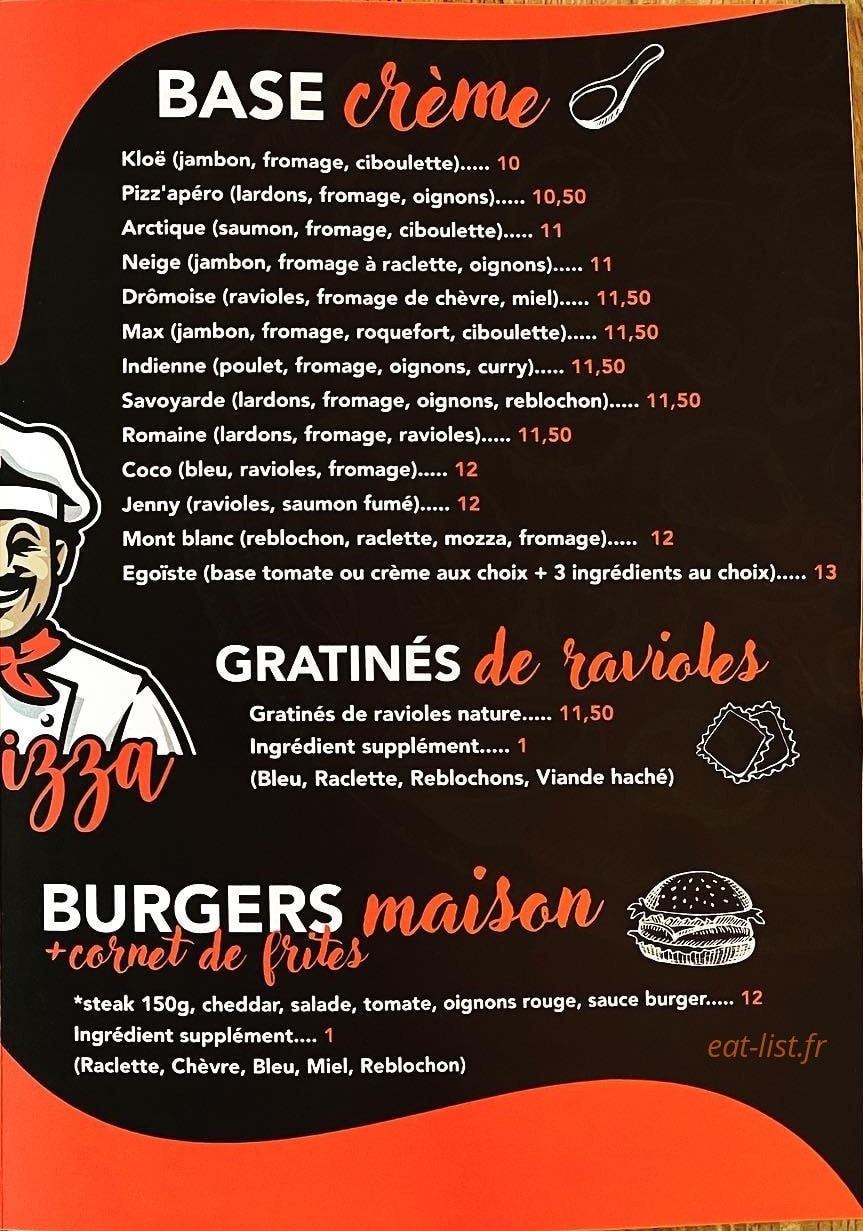 CDLPizza — carte page 3