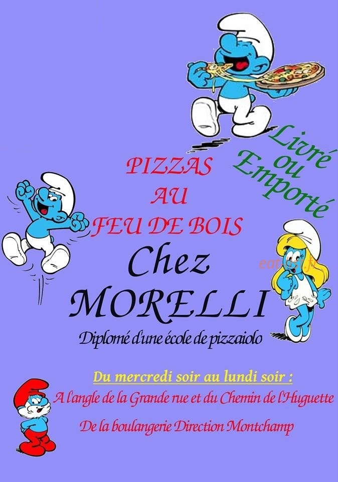 Chez Morelli — carte page 1