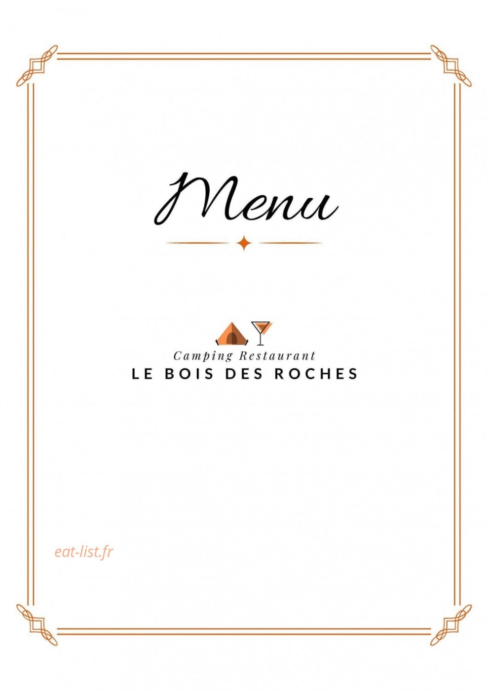 Le Bois des Roches — carte page 1