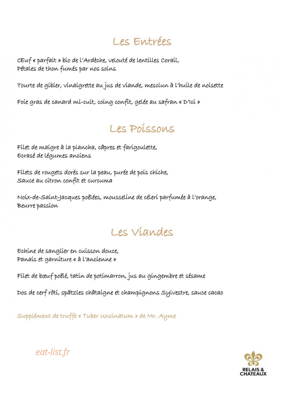 Chateau De Rochegude — carte page 1