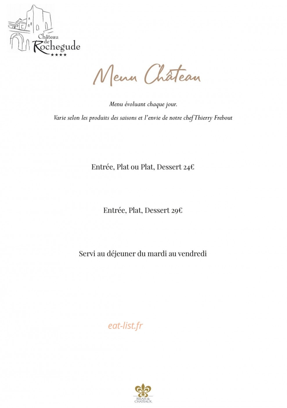 La Table de Rochegude — carte page 3