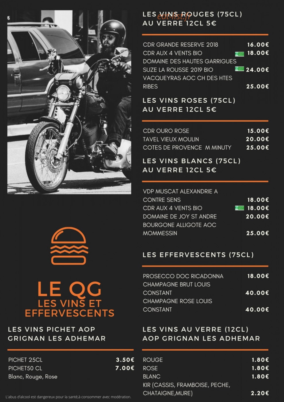 Le QG — carte page 6