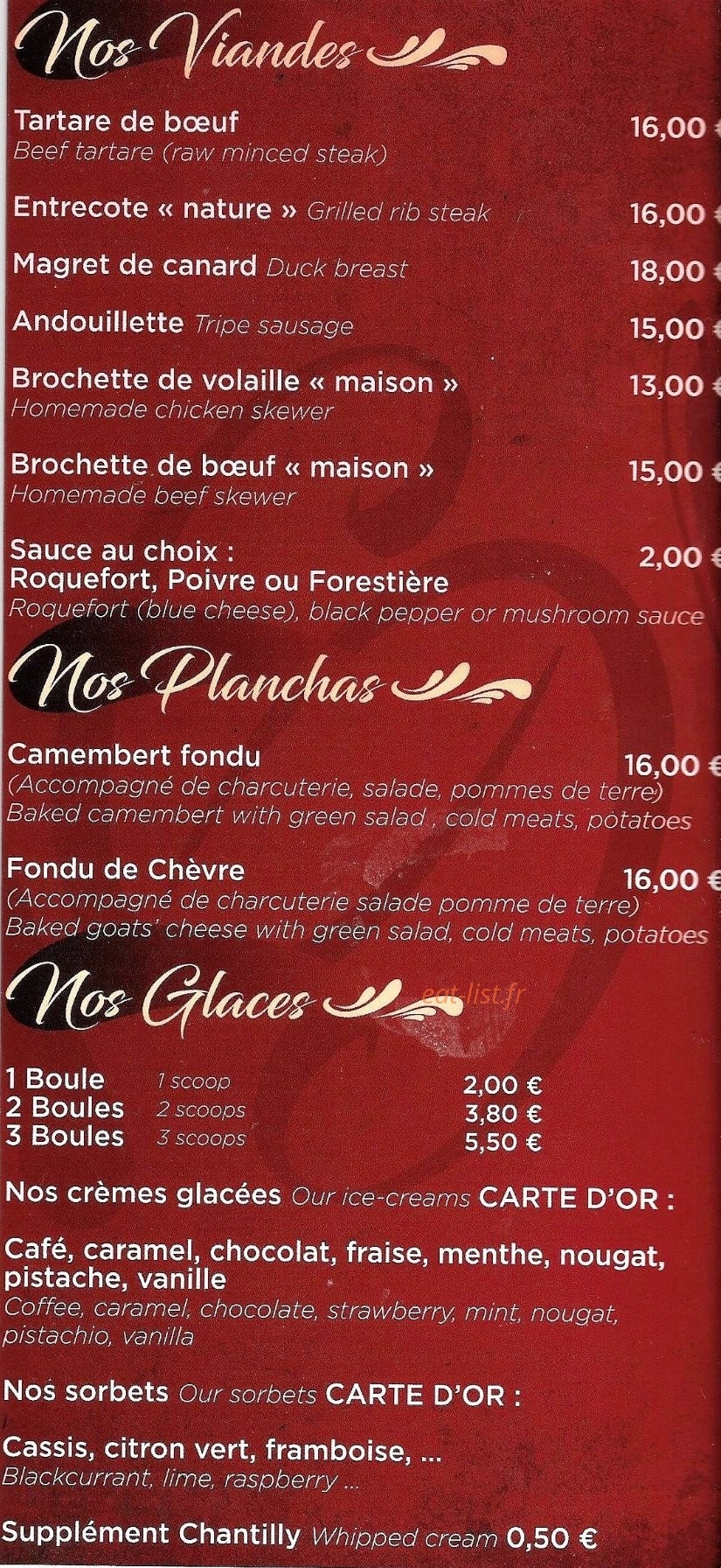 Cote Cours — carte page 2
