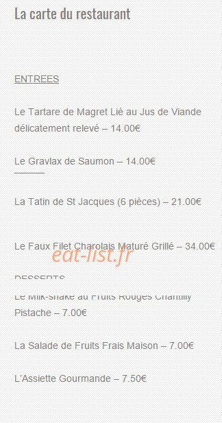 L'Echappée Belle — carte page 1