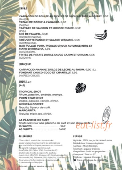 Fafa Tiki — carte page 2