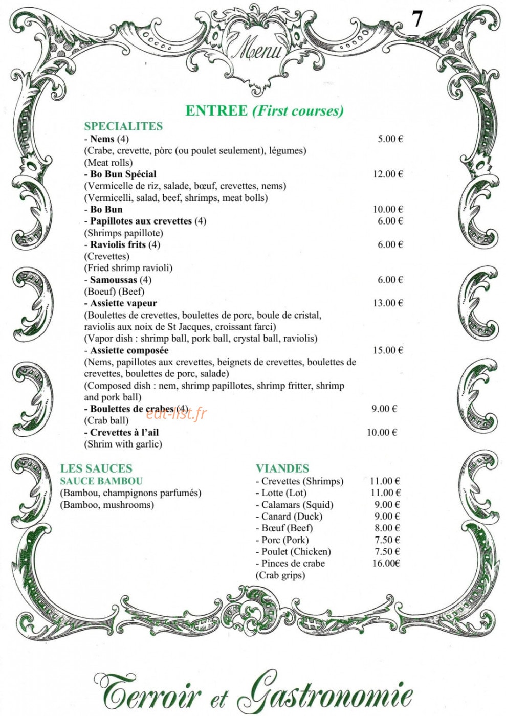 Lam — carte page 6