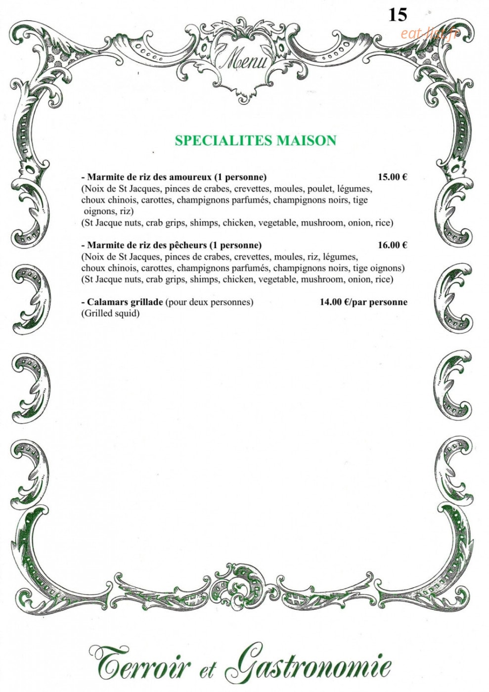 Lam — carte page 11