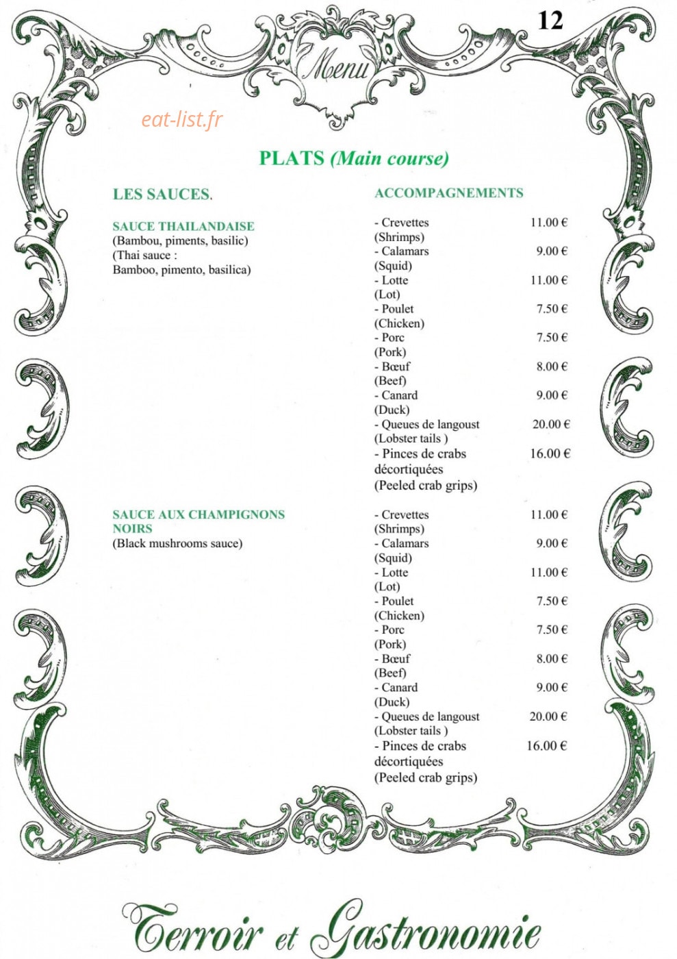 Lam — carte page 9