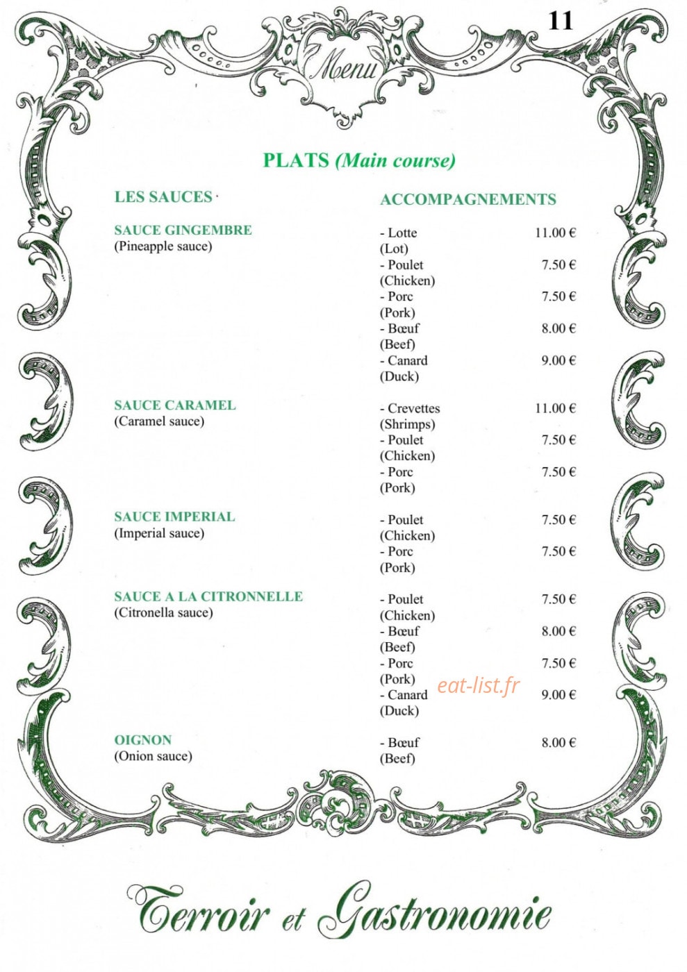 Lam — carte page 8