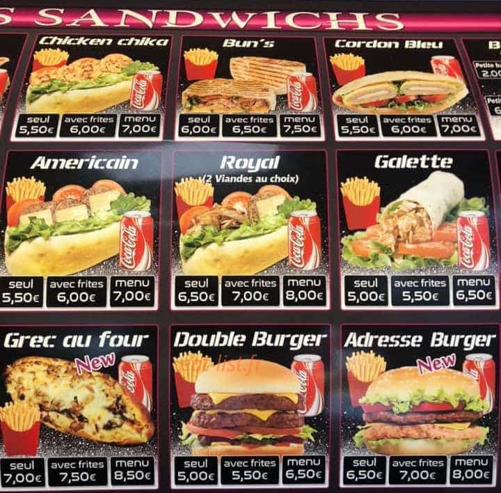 Adresse Kebab — carte page 2