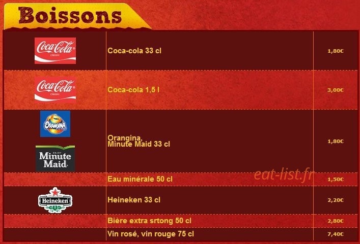 Allo Pizza 30 — carte page 7
