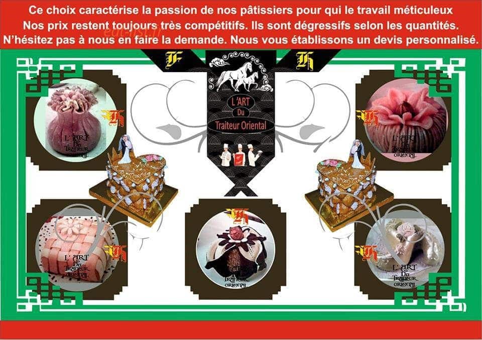 Art du Traiteur Oriental — carte page 1