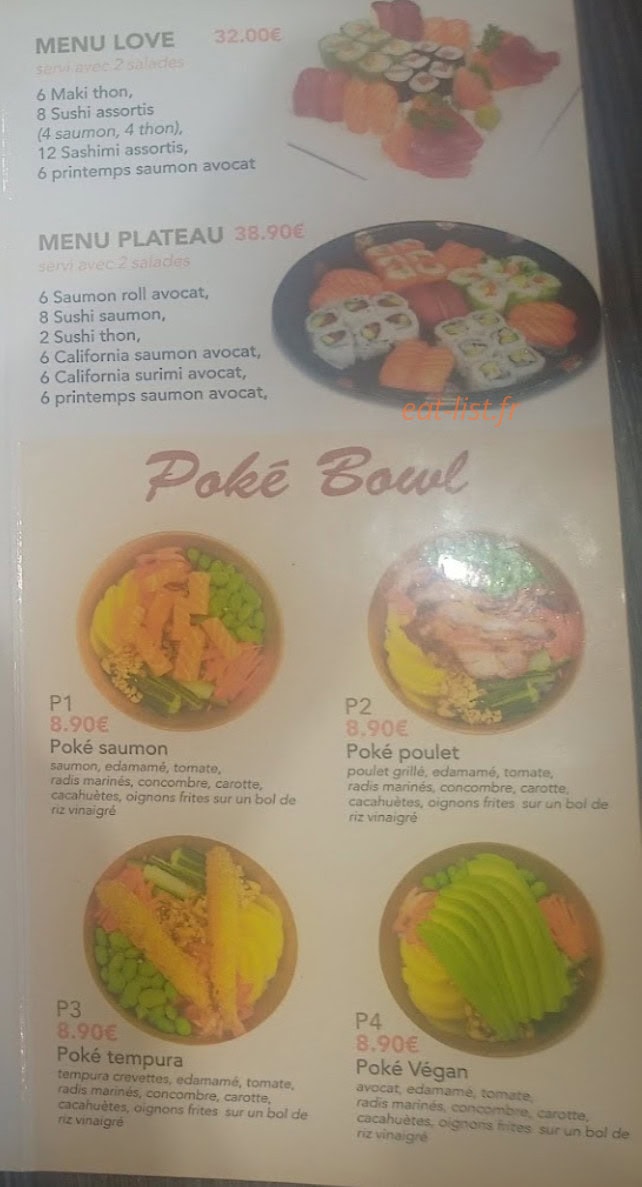 Bar Restaurant asiatique — carte page 6