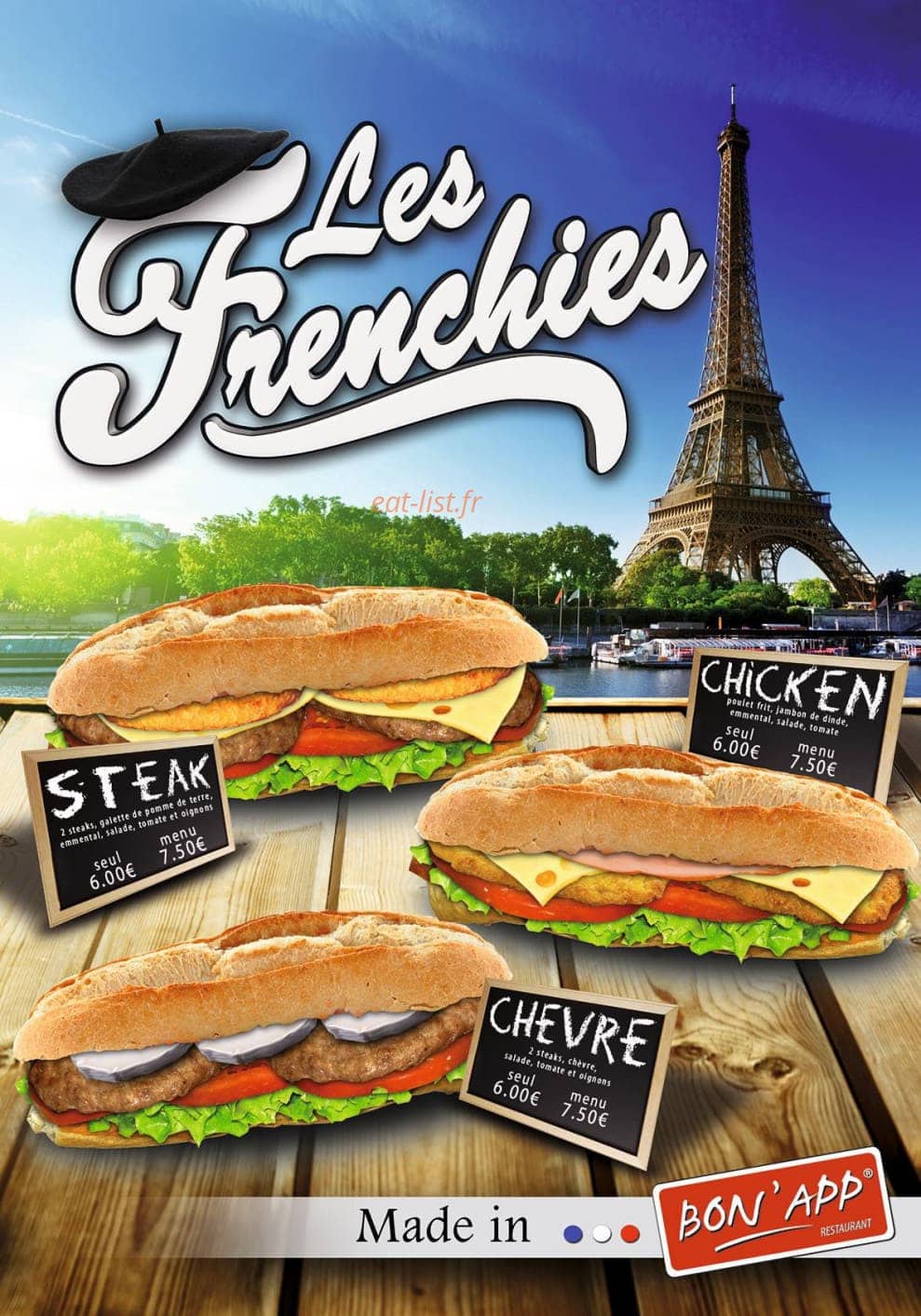Bon' App — carte page 2