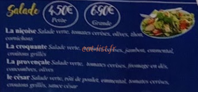 Crepes & Pizza express — carte page 8