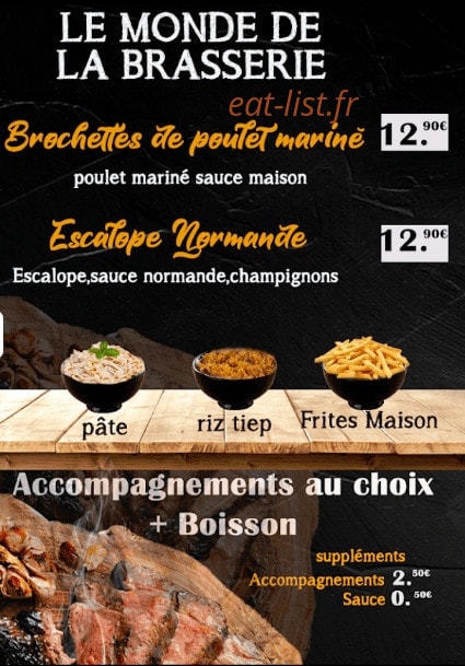 Délices du monde — carte page 4