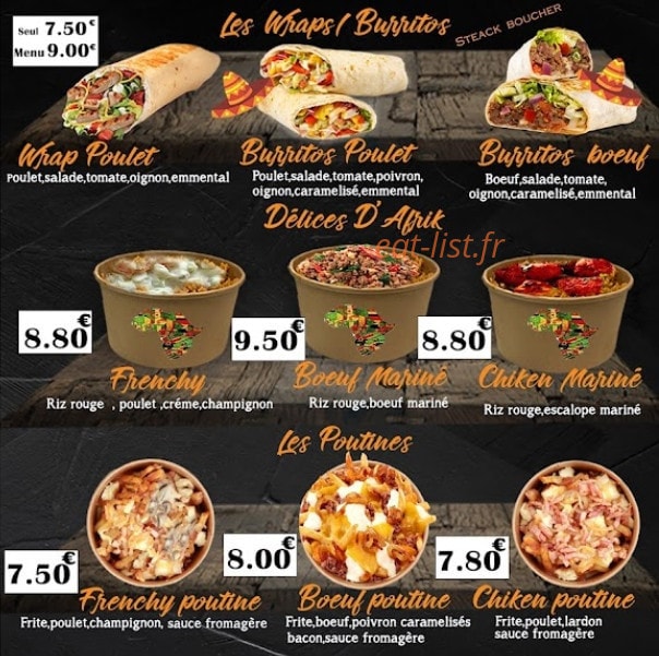 Délices du monde — carte page 2