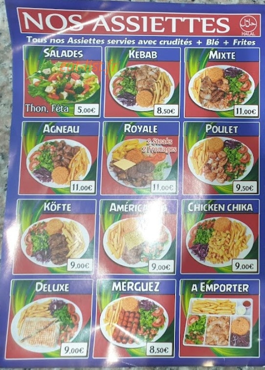 Fast-food Istanbul — carte page 2
