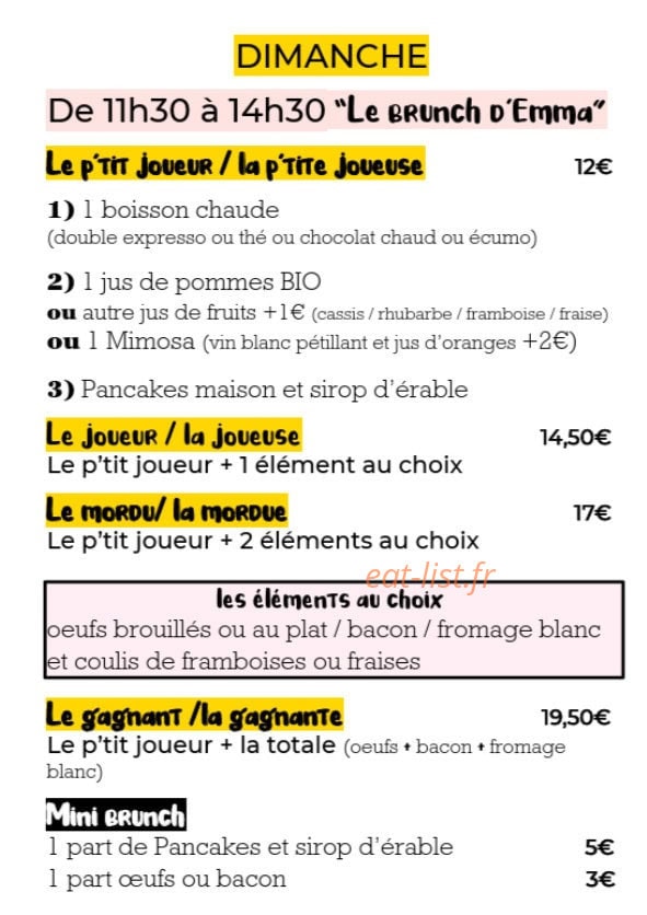 L'écume des Jeux — carte page 1