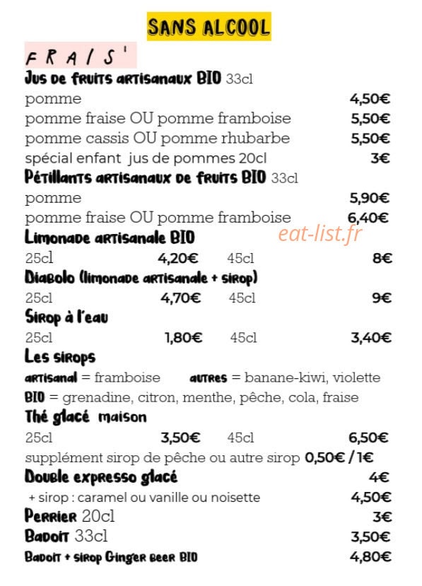 L'écume des Jeux — carte page 4