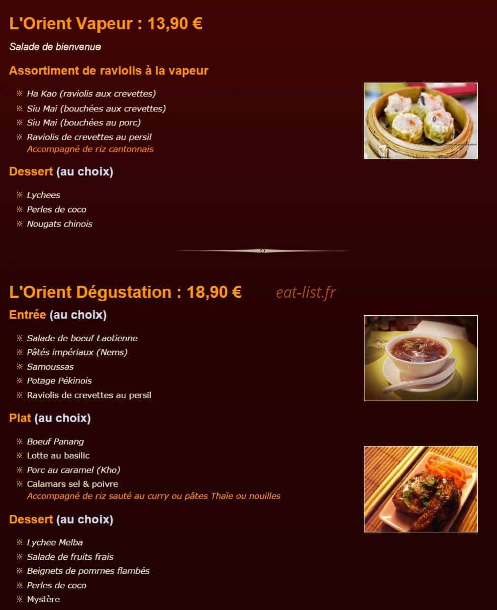 L'Orient — carte page 3