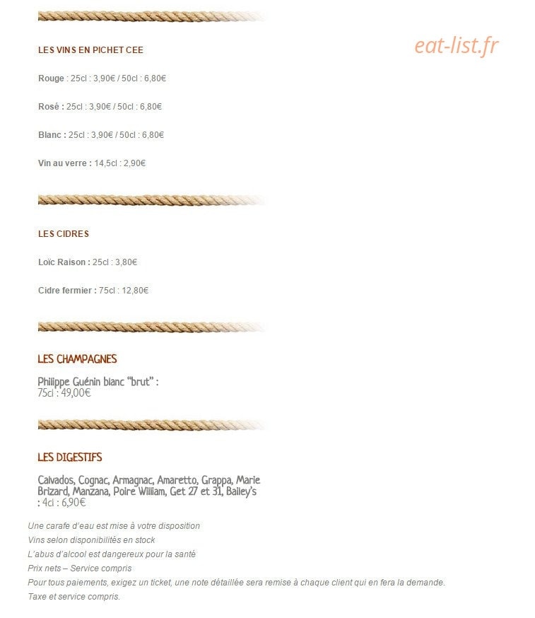 Le Barkley's Pearl — carte page 11