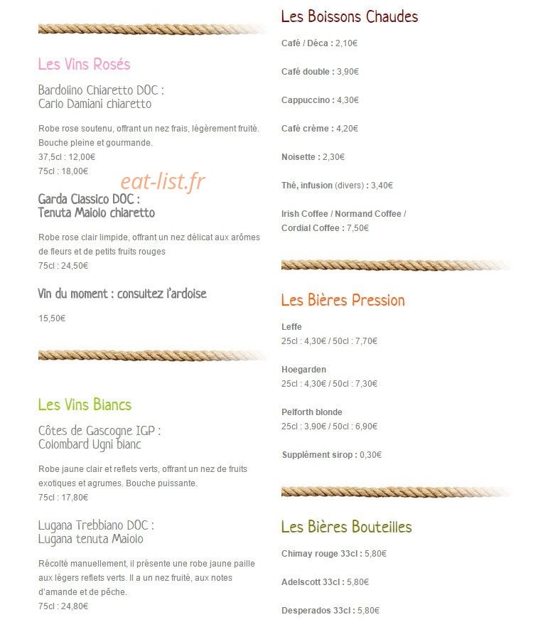 Le Barkley's Pearl — carte page 10