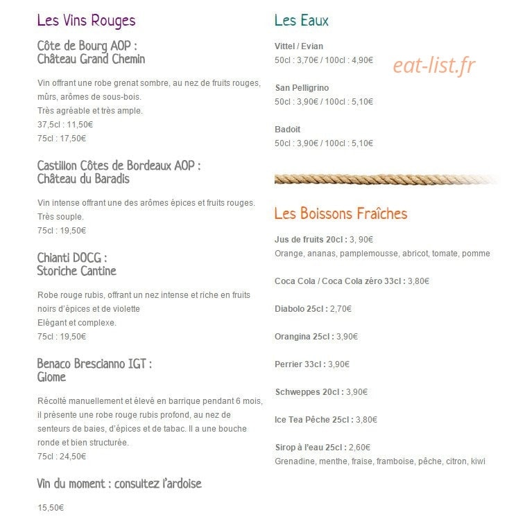 Le Barkley's Pearl — carte page 9