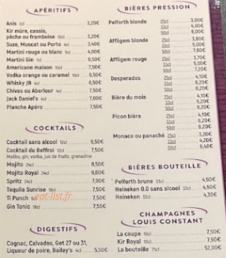 Le Beffroi — carte page 4