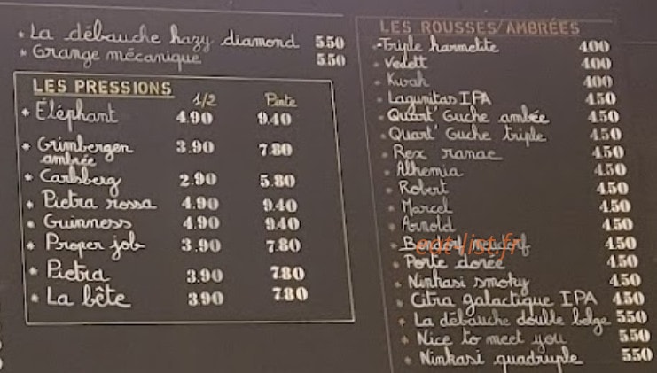 Le Garrison — carte page 2