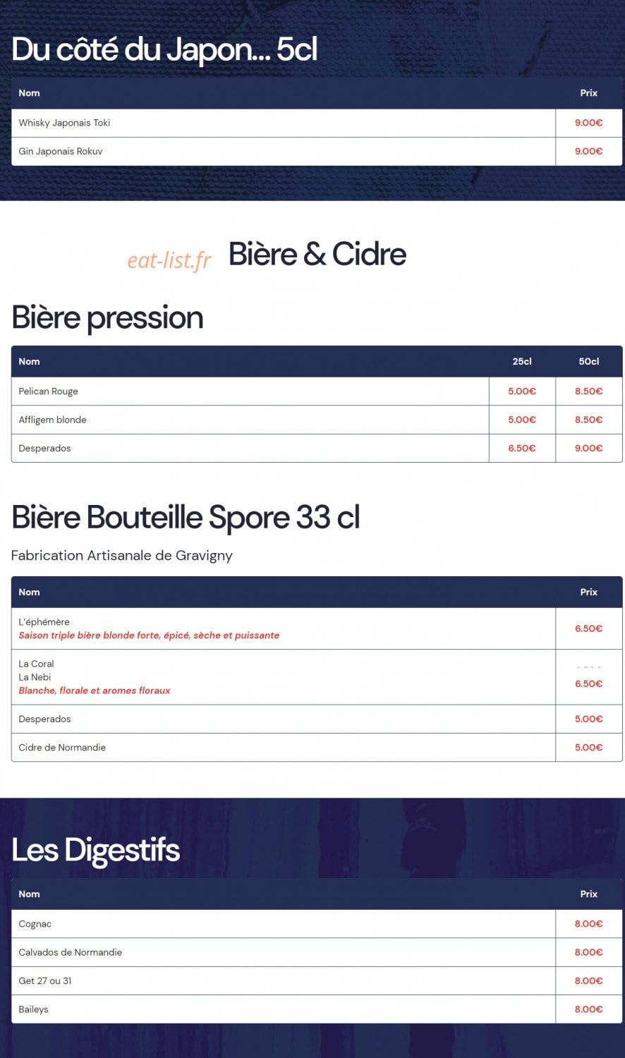 Le Labomatik — carte page 6