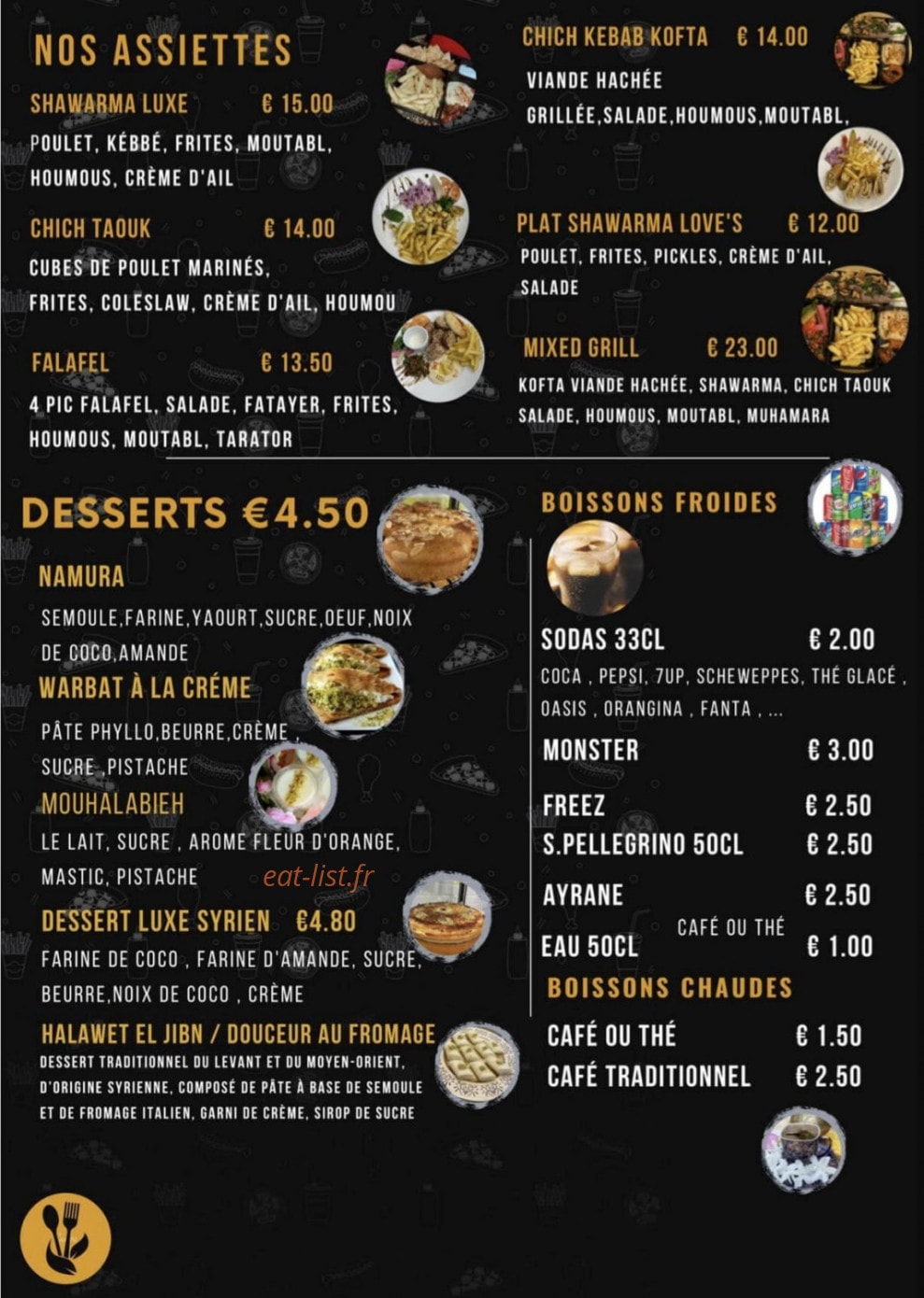Le luxe — carte page 3