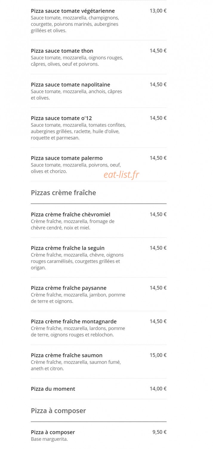 O'12 L'Authentique — carte page 3