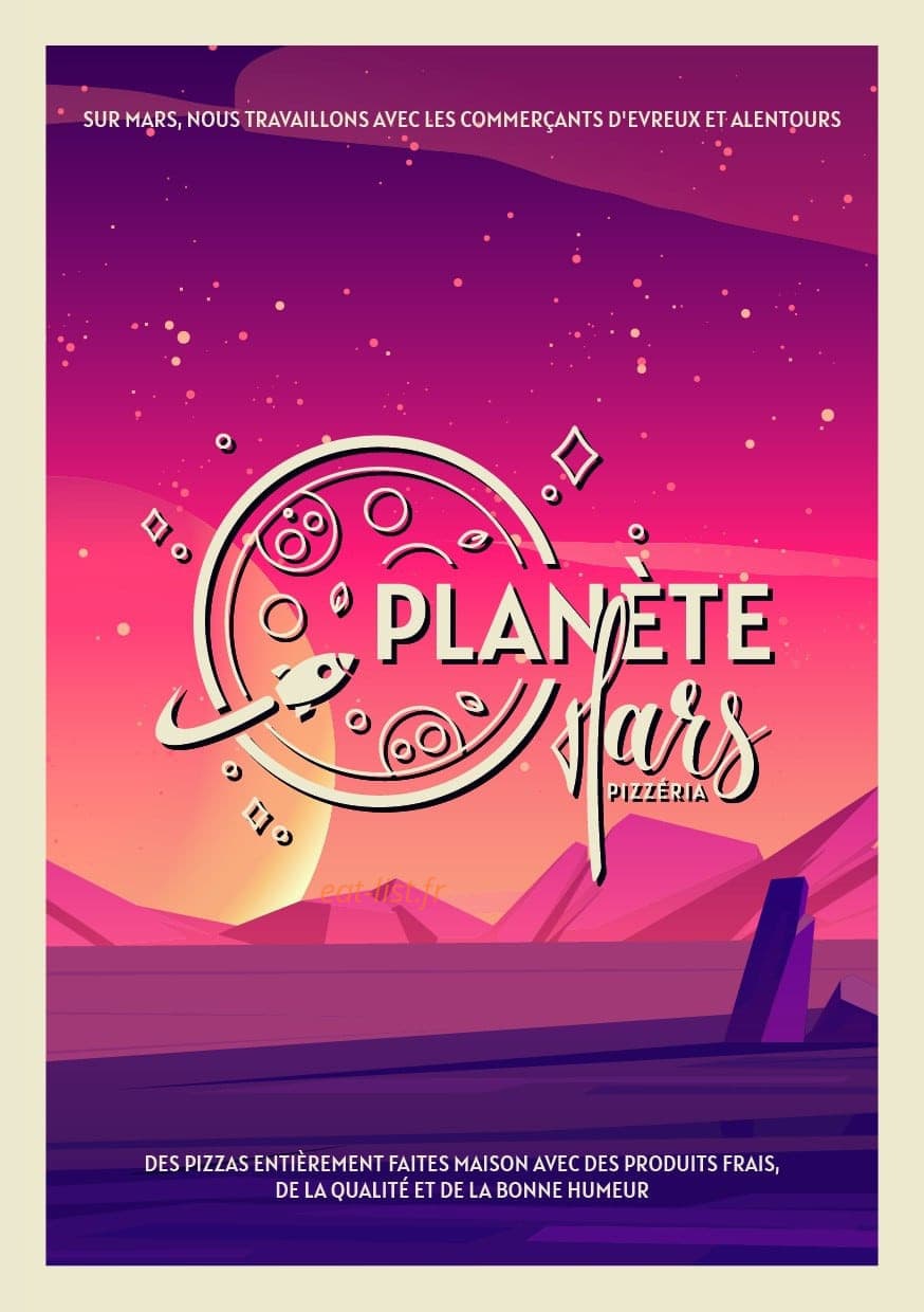 Planète Mars — carte page 1