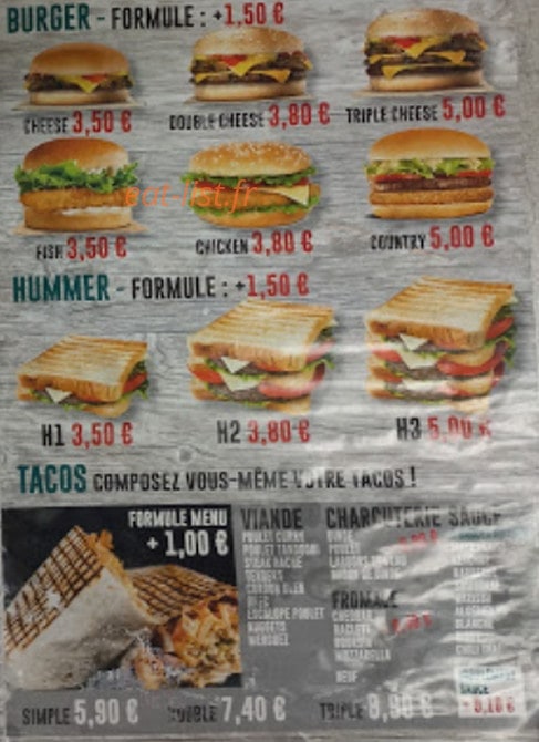 The Best Food House — carte page 5