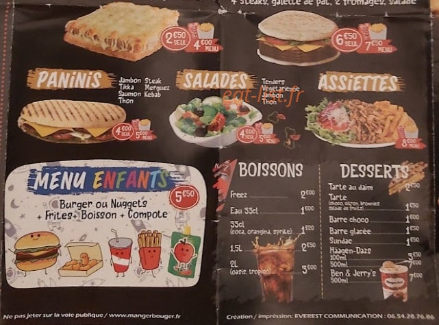 Time Pizza — carte page 8