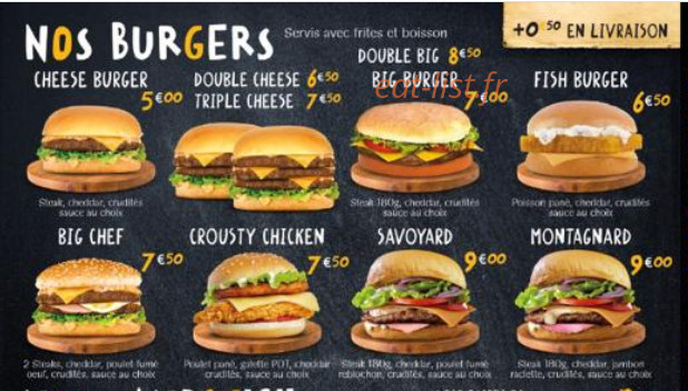 T'wich pizza — carte page 4